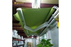 China Hyperbolic arm telescopic awning, strong arms support awning supplier