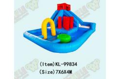 China Children Fun Park Inflatable Giraffe Animals Slide For Rentals supplier