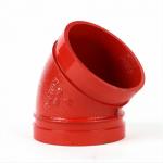 CE9001 Iron Fire Sprinkler System Pipe Fittings , 12inch fire pipe coupling for sale