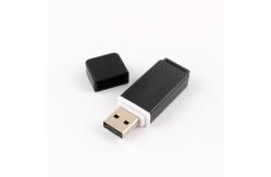 China Customizable Black and White Rubber Oil USB Stick for Gift and Retail supplier