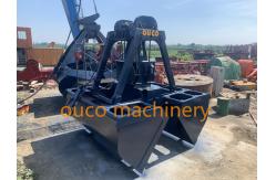 China 27cbm Clamshell Mechanical Grab Bucket HARDOX 500 Material Grab supplier