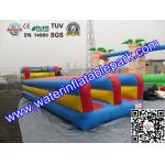 Custom Inflatable Sport Games , Inflatable Bungee Run 10M x 3M for sale