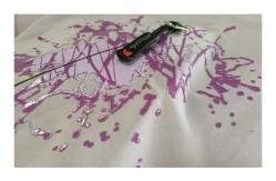 China Custom Made Rubber Heat Transfer Clothing Labels Anti - Slip Function supplier