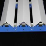 Customizable V Screen Suspended Aluminium Ceiling Sound Absorption