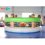 Inflatable Lawn Games Funny Inflatable Sports Games / Inflatable Human Whack A Mole With Air Blower for sale