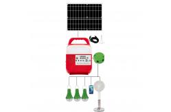 China Mini Solar Panel Station Lighting Generator Home Portable With Bulb IP65 supplier