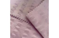 China Seersucker Polyester Microfiber Fabrics 75DX150D 140 Gsm 150CM Anti Bacteria supplier