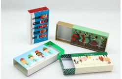 China Matte Lamination CMYK Printed Drawer Paper Box Eco Friendly Recycles For Christmas supplier