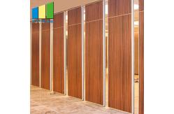 China Collapsible Wooden Sliding Partition Walls  /  Acoustic Folding Wall supplier