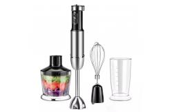 China Black Stick Hand Blender With Potato Masher Chopper Measuing Cup supplier