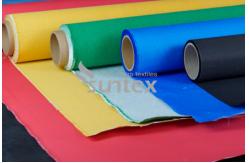 China Acrylic Coated Fire Resistant Fiberglass Fabric Roll For High Temperature Protect supplier