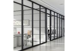 China Tempered Glass Soundproof Fireproof Seperation Wall Glass Partition Wall For Office supplier