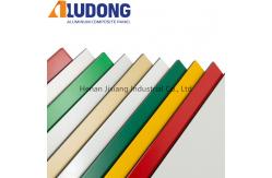 China Antibacterial 4mm Advertising PVDF Coating ACP Wall Panels supplier
