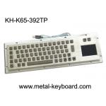 Dustproof Industrial Computer Keyboard Metal With Touchpad And Mouse Keys for sale