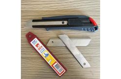 China Silver Blade 18mm Cutting Knives for Industrial Applications supplier