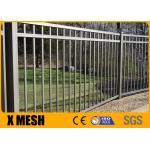 Sport Field 60x60mm Post Security Metal Fencing Anti Corrosion Uv Resistance for sale