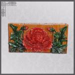 Antique Chinese Traditional Roof Tiles Peony Roof Ridge For Roof Decoration for sale