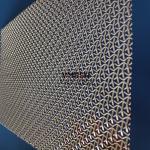 Architecture Weaving Technique Wire Mesh Fabric For Decorative Cladding for sale