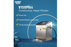 China Professional CIJ Inkjet Printer 1.5-20mm Print Dimension With Touch Screen supplier
