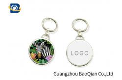 China Cute Aniaml Image Lenticular Keychain 3D Effect Customizes Key Ring Eco - Friendly supplier