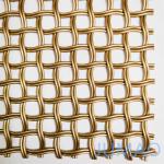 Golden 304 Stainless Steel Architectural Mesh Decorative Mesh Screen