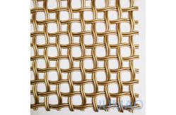China Golden 304 Stainless Steel Architectural Mesh Decorative Mesh Screen supplier