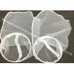 25 Micron Rated Monofilament Filter Bags With SS Ring For Water Purification Processing for sale
