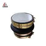 Clamp Type Flexible Rubber Expansion Joint Nbr For Air Water Acid Oil for sale