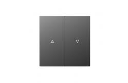 China Smart Curtain Control Switch Plastic Material 250V AC 10A supplier
