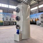 Customized Acid Alkali Waste Gas Treatment PP/SS Material Wet Scrubber Spray Tower for sale