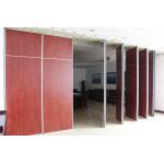 Commercial Folding Partition Doors / Melamine Board Movable Wall Partitions for sale