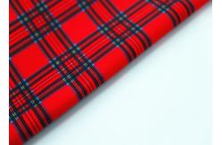 China Plain Polyester Fabric With Heat Transfer Printing / Check Pattern For Bags supplier