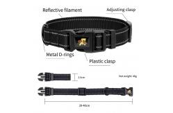China Custom Multi Functional Pet Leash Hands Free Dog Leash And Collars Set supplier