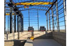 China 15Ton Single Girder Overhead Crane 3Ph With Electric Hoist supplier
