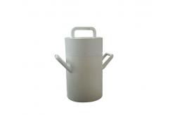 China Mobile Double Lock Radioactive Source Lead Shielded Container Easy To Transport supplier