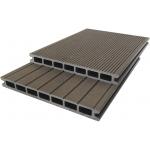 Outdoor Anthracite Grey Decking 3D WPC Pool Deck Swimming Pool Lumber for sale