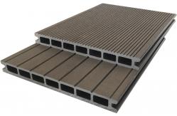 China Outdoor Anthracite Grey Decking 3D WPC Pool Deck Swimming Pool Lumber supplier