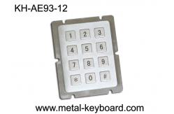 China 12 Keys Dot Matrix Dynamic Metal Keypad Access Control 4 x 3 supplier