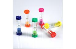 China Blown Plastic Hourglass 30 Seconds 2 Minute Sand Timer supplier