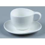 chip resistant 16 Pieces Plates Bowl Cup White Ceramic Dinnerware Sets
