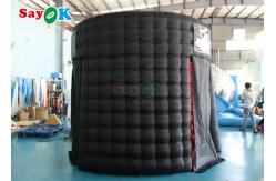 China Portable Customized Air 360 Photo Booth Enclosure Inflatable Cube Backdrop Tent supplier