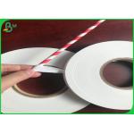 100% Biodegradable Food Grade Paper Roll / 787mm Harmless 26g Straw Paper For Coffee for sale