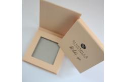 China Single Empty Blush Palette Pans Pantone Printing With Soft Touch Lamination supplier