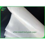 Food Grade Paper Roll FDA 35g White Kraft Paper + 10g PE Coated For Candy Package for sale