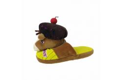 China Yellow Dairy Cow Soft Plush Stuffed Animal Modeling Plush Flip Flop supplier