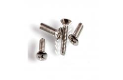China Custom Socket Stainless Steel Flat Head Screws Different Thread Pitch supplier
