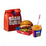 Wholesale Custom Eco-Friendly Burger Box for Fast Food Takeaway for sale