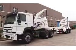 China CIMC High Strength Steel 3-Axle Container Side Lifter Loader Trailers supplier