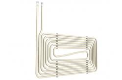 China Fluoropolymer Coiled Tube Heat Exchanger PVDF Shell Material supplier