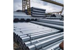 China Non Alloy Steel Galvanized Pipe Round Square 22mm - 720mm supplier